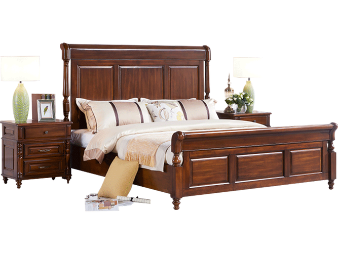 威灵顿家具 美式乡村与现代简约的完美融合——实木卧室床头柜的魅力